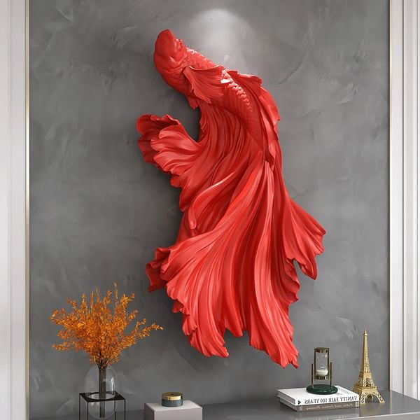 [Order] Đồ decor tường, tượng cá nhẹ nhàng, sang trọng