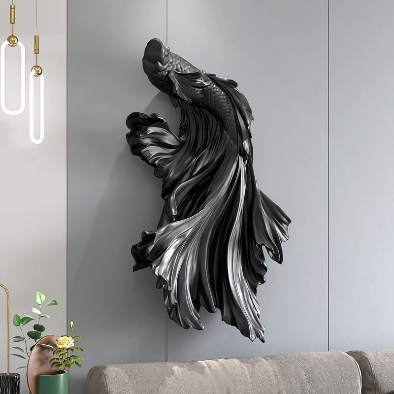 [Order] Đồ decor tường, tượng cá nhẹ nhàng, sang trọng