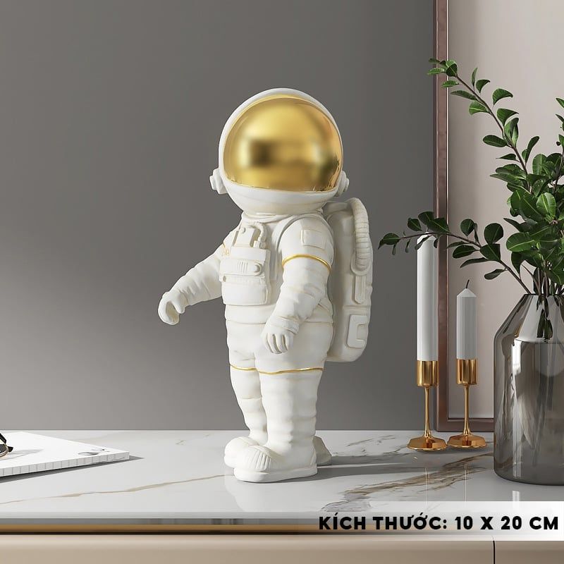[Order] Decor phòng khách - tượng phi hành gia mini
