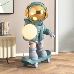 [Order] Đồ decor phòng khách, phòng ngủ - tượng phi hành gia lướt ván