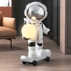 [Order] Đồ decor phòng khách, phòng ngủ - tượng phi hành gia lướt ván