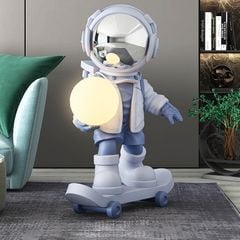 [Order] Đồ decor phòng khách, phòng ngủ - tượng phi hành gia lướt ván