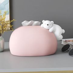 [Order] Decor phòng khách - Hộp khăn giấy sang trọng hình động vật