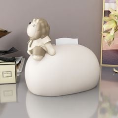 [Order] Decor phòng khách - Hộp khăn giấy sang trọng hình động vật