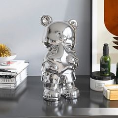 [Order] Đồ decor - Tượng gầu mạ điện