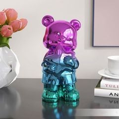 [Order] Đồ decor - Tượng gầu mạ điện
