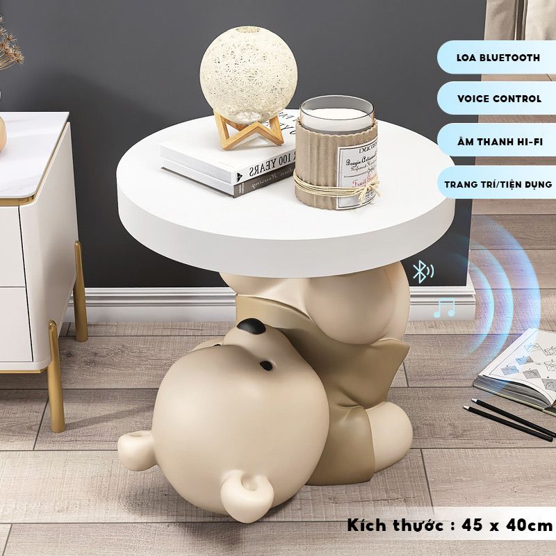 [Order] Trang trí phòng ngủ - Khay decor, tab đầu giường gấu