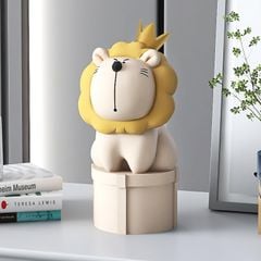 [Order] Đồ decor - Hộp bảo quản đồ hình sư tử
