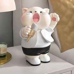 [Order] Đồ decor phòng khách - Tượng mèo trang trí tủ kệ
