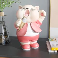 [Order] Đồ decor phòng khách - Tượng mèo trang trí tủ kệ