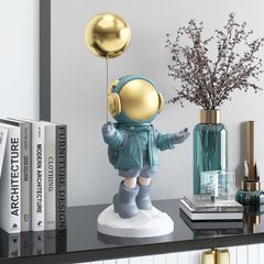 [Order] Tượng phi hành gia cầm bóng trang trí kệ tivi, phòng khách
