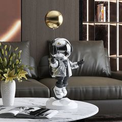 [Order] Tượng phi hành gia cầm bóng trang trí kệ tivi, phòng khách