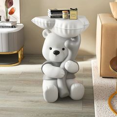 [Order] Đồ trang trí phòng khách - tượng khay hình gấu
