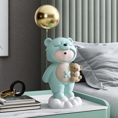 [Order] Quà tặng tân gia - Tượng gấu đội mũ trùm đầu Yuanqi