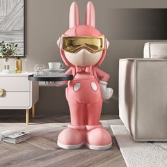 [Order] Đồ decor - Tượng trang trí Rabbit serve
