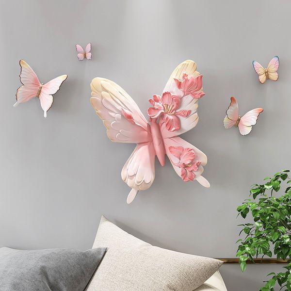 [Order] Đồ trang trí tường - tượng decor đàn bướm phong cách hoạt hình