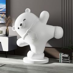 [Order] Đồ trang trí nhà - Tượng decor suit bear