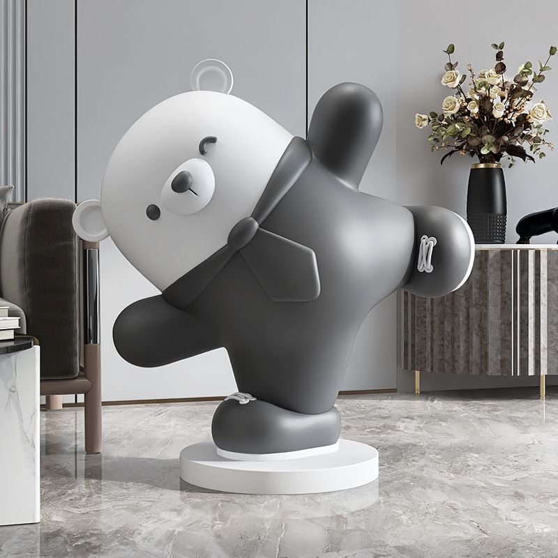 [Order] Đồ trang trí nhà - Tượng decor suit bear