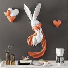 [Order] Đồ decor tường dễ thương - Tượng flying rabbit