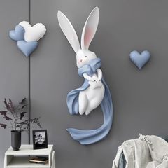 [Order] Đồ decor tường dễ thương - Tượng flying rabbit