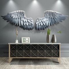 [Order] Đồ decor tường sáng tạo - Tượng trang trí angel's wing