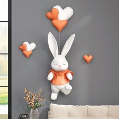 [Order] Đồ decor tường phòng ngủ - Tượng Baloon rabbit hoạt hình