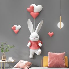 [Order] Đồ decor tường phòng ngủ - Tượng Baloon rabbit hoạt hình