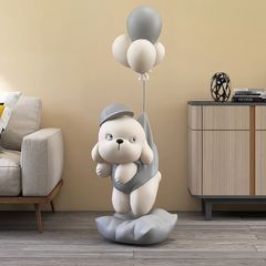 [Order] Quà tặng tân gia - tượng cún decor phòng khách