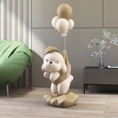 [Order] Quà tặng tân gia - tượng cún decor phòng khách