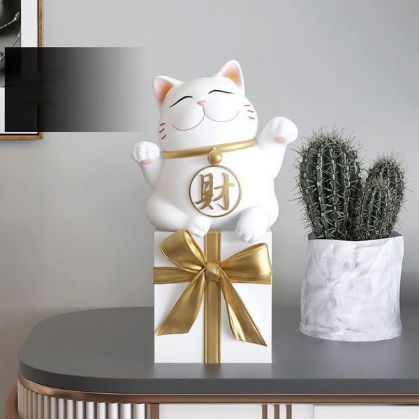 [Order] Quà tặng tân gia - Mèo thần tài sáng tạo