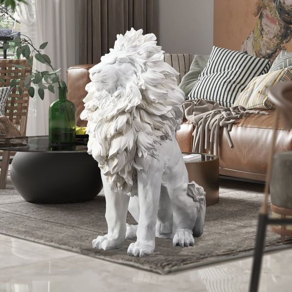[Order] Quà tặng tân gia - Tượng oriental lion cao cấp