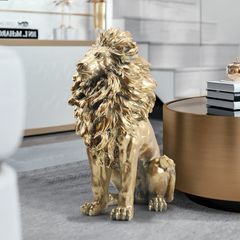 [Order] Quà tặng tân gia - Tượng oriental lion cao cấp