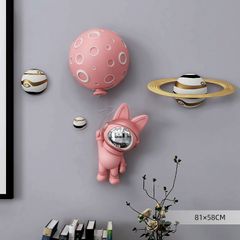 [Order] Đồ decor tường - Tượng thỏ phi hành gia