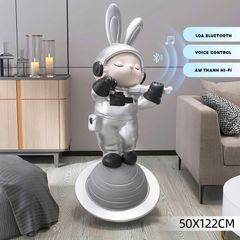[Order] Quà tặng tân gia - Tượng violin rabbit trang trí phòng khách