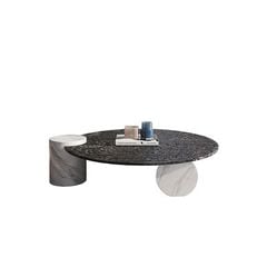 [Order] Bàn trà cafe mặt kính cường lực gợn nước kiểu Ý