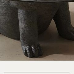 [Order] Bàn trà kính cường lực Hippo phong cách Ý
