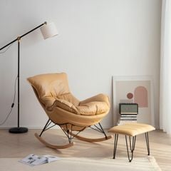 [Order] Ghế lười tôm hùm, ghế sofa đơn thư giãn nguyên khối bập bênh