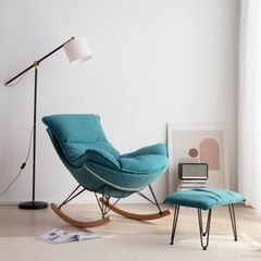 [Order] Ghế lười tôm hùm, ghế sofa đơn thư giãn nguyên khối bập bênh