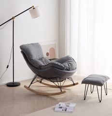 [Order] Ghế lười tôm hùm, ghế sofa đơn thư giãn nguyên khối bập bênh
