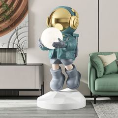 [Order] Đồ decor - Tượng phi hành gia cầm đèn, có loa bluetooth