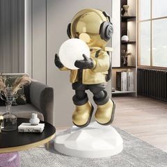 [Order] Đồ decor - Tượng phi hành gia cầm đèn, có loa bluetooth