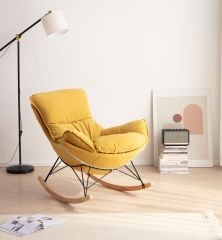 [Order] Ghế lười tôm hùm, ghế sofa đơn thư giãn nguyên khối bập bênh