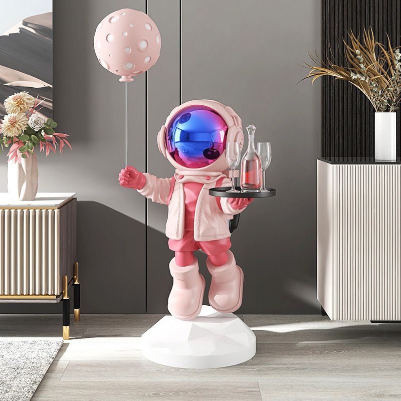 [Order] Đồ decor - Tượng Phi Hành Gia cầm bóng bay