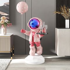 [Order] Đồ decor - Tượng Phi Hành Gia cầm bóng bay
