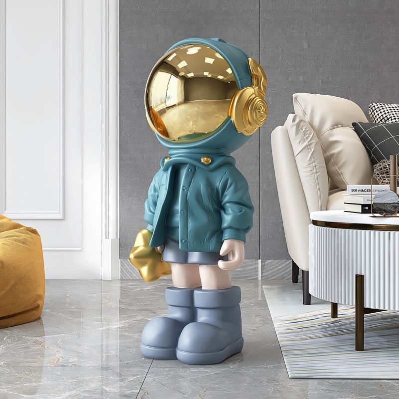 [Order] Đồ decor - Tượng phi hành gia cầm ngôi sao