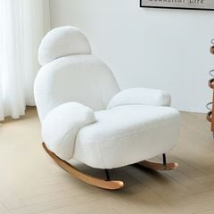 [Order] Ghế lười thư giãn hình kem có bập bênh