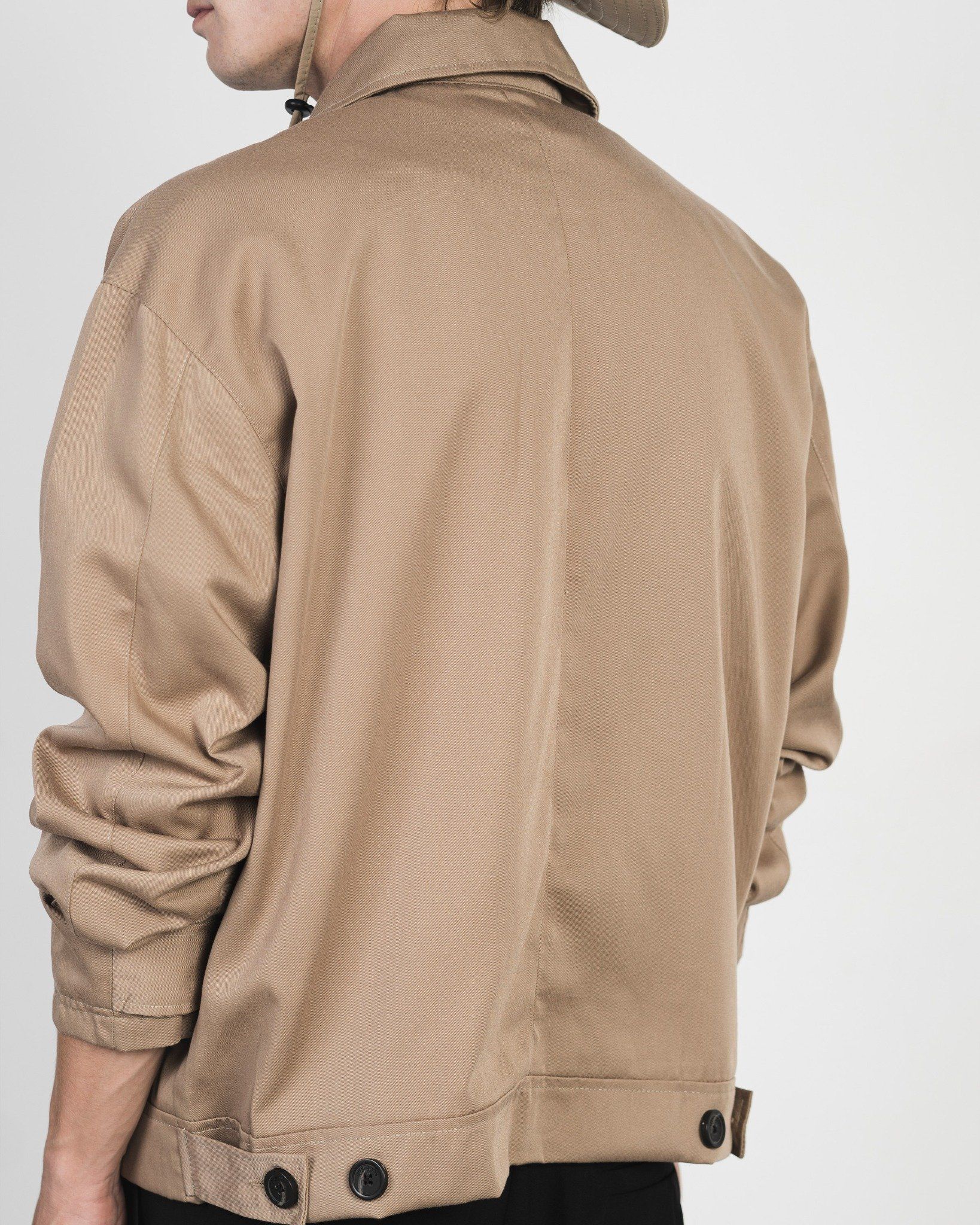 TECHSAFE CROP JACKET | DARKGOLD