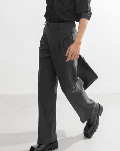  WIDE LEG TROUSERS | XÁM SỌC 