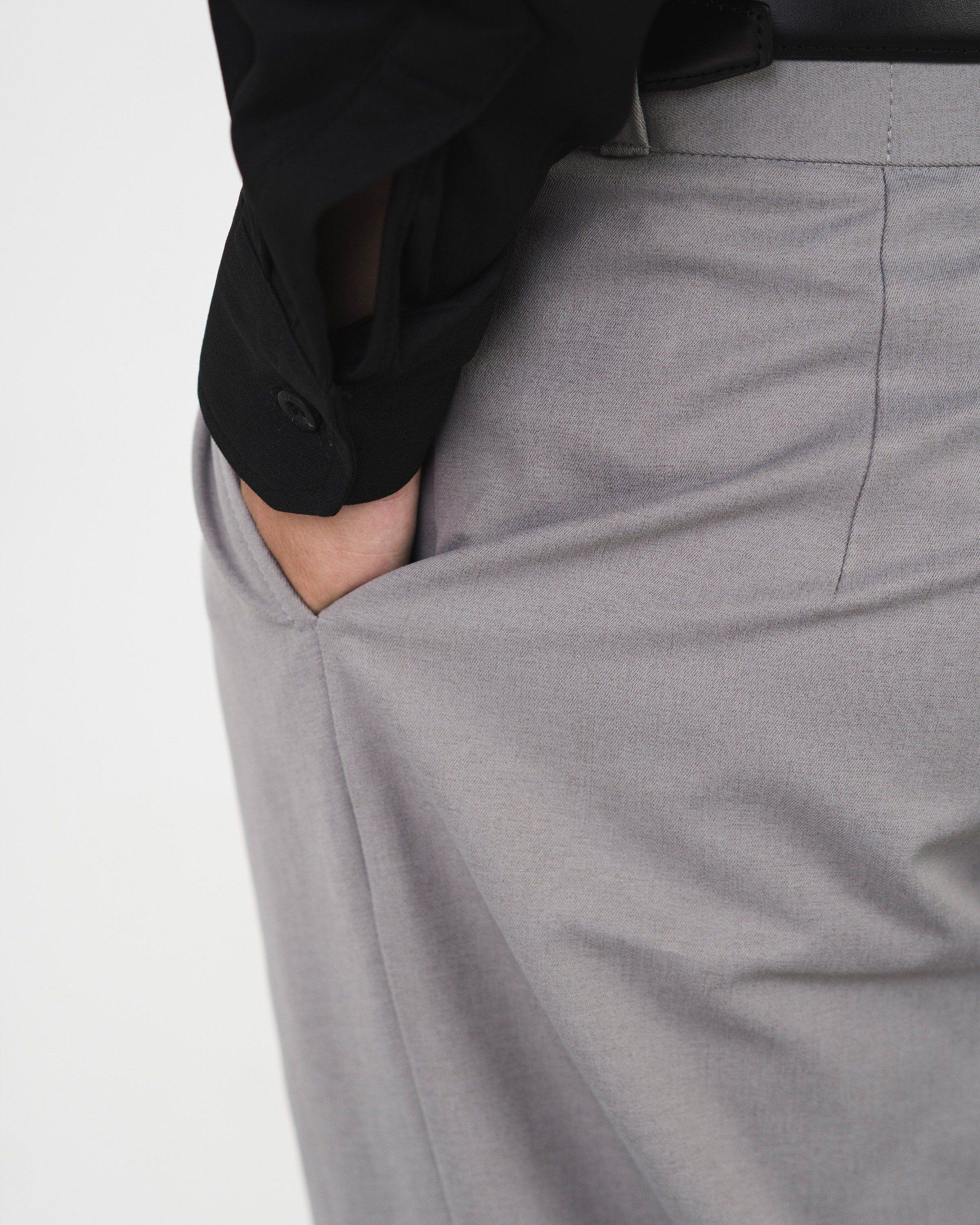 TECHSAFE ELASTIC TROUSERS | CEMENT