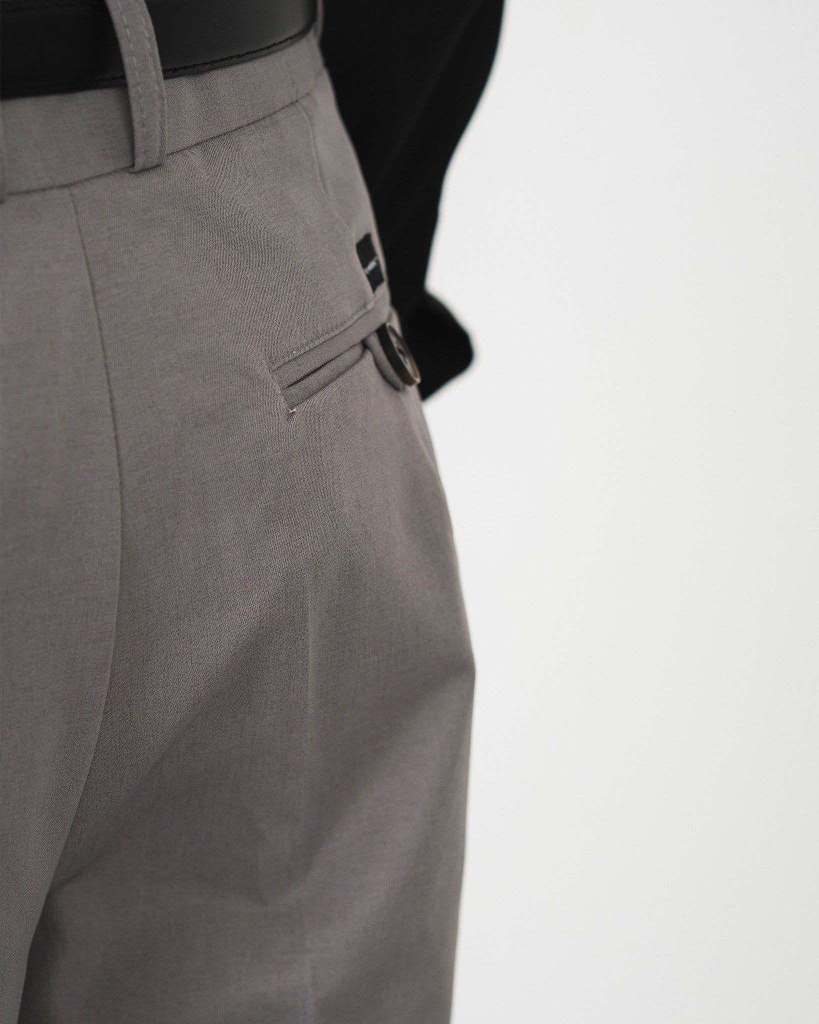 TECHSAFE ELASTIC TROUSERS | CEMENT